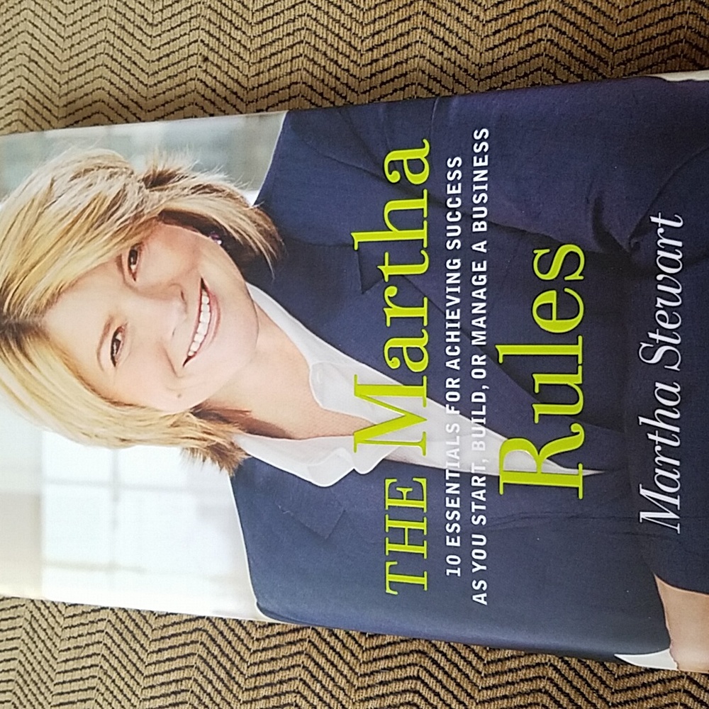 BEV'S BOOKS - THE MARTHA RULES